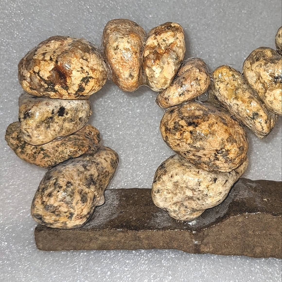 Last chance! Firm! Hand crafted Stone Arch Artwork OUTDOOR/INDOOR Stone DECOR - Picture 1 of 5